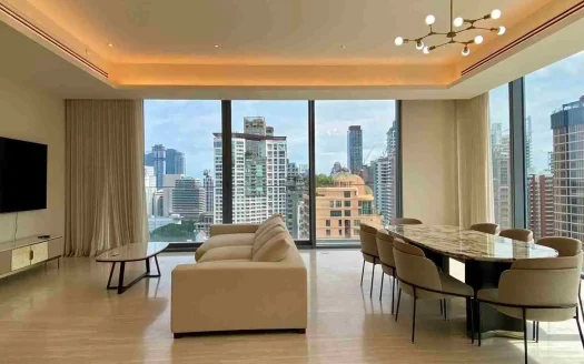 3 Bedroom Luxury Condo at SCOPE Langsuan, Pathum Wan