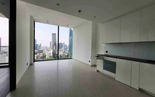 Luxury 1-Bedroom Condo with Unblocked City Views at Tait Sathorn 12
