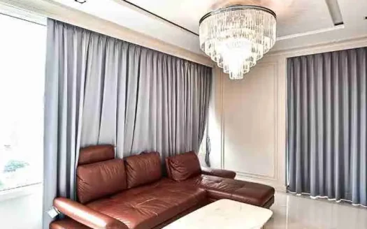 Luxury 3-Bedroom High-Floor Condo with Skyline Views at The Empire Place, Sathon