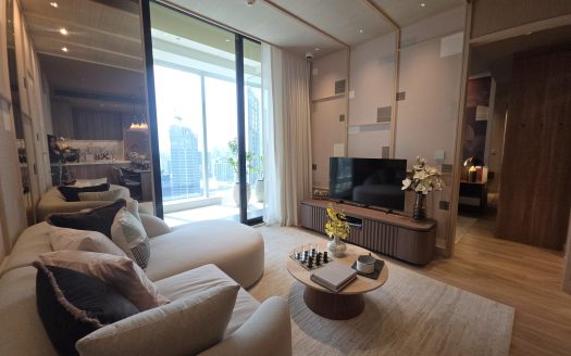 Luxury 2-BR High-Floor Condo at Noble Emmerse Phrom Phong